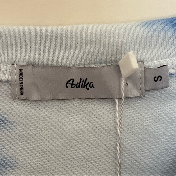 Adika Tie Dye Jersey Crop Top - Picture 5 of 9